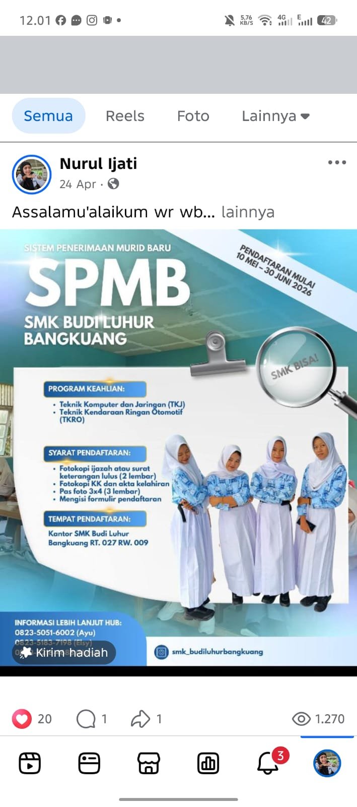 Penerimaan Peserta Didik Baru